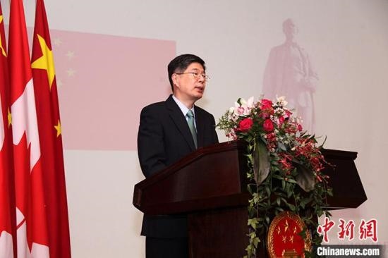 資料圖：中國駐加大使叢培武。<a target='_blank' href='/'>中新社</a>記者 余瑞冬 攝