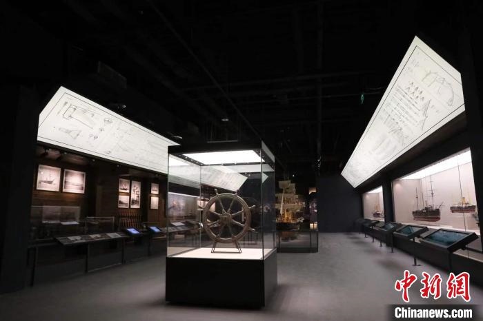 中國(guó)船政文化博物館新的展廳，陳設(shè)空間更大，展陳更科學(xué)?！￡悤造o 攝