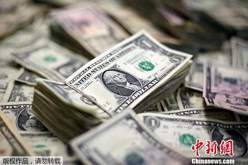 圖二 資料圖：美元紙幣。