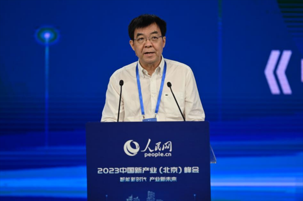 社會科學(xué)文獻(xiàn)出版社社長王利民。人民網(wǎng)記者 于凱攝