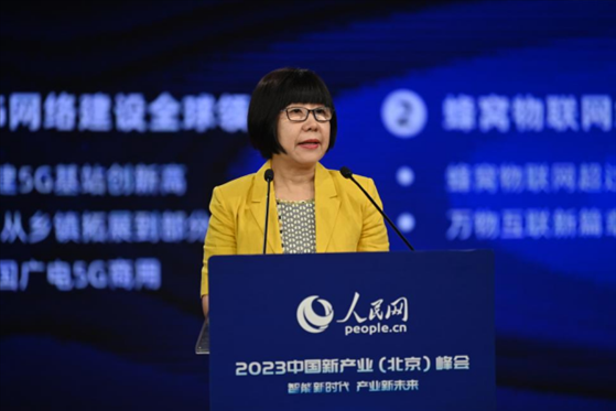人民網(wǎng)監(jiān)事會主席唐維紅。人民網(wǎng)記者 于凱攝