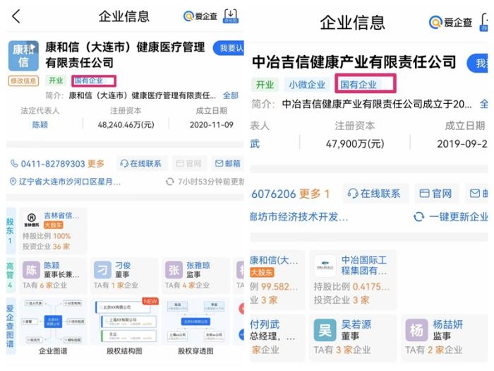 截圖自愛企查。