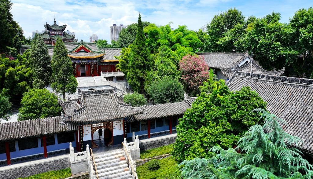 近日拍攝的陜西省漢中市博物館。新華社記者 劉瀟 攝