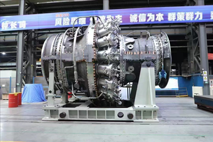 太行110重型燃機。受訪者供圖