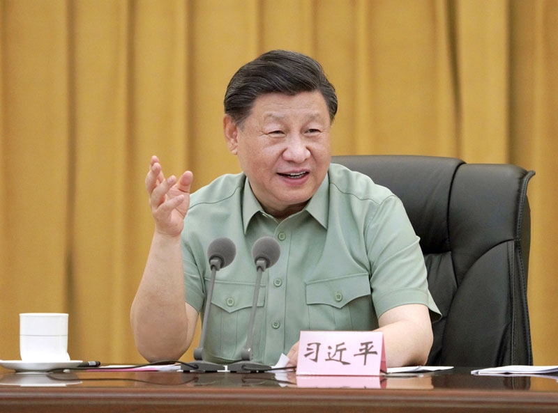 2023年7月26日，習(xí)近平到西部戰(zhàn)區(qū)空軍視察。