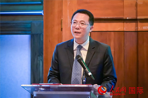 吳文海致辭。人民網(wǎng) 郭錦標(biāo)攝