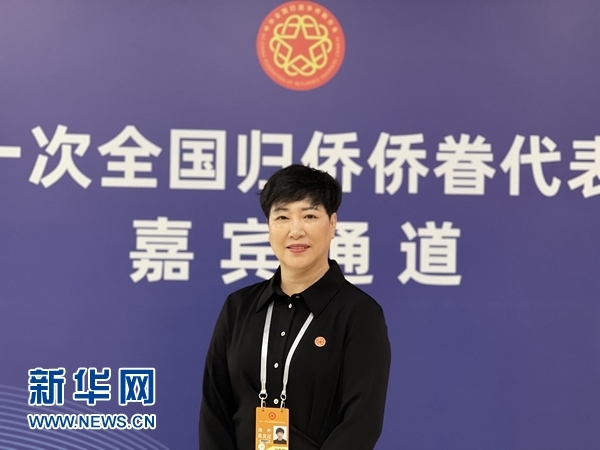 意大利北部麗水同鄉(xiāng)會(huì)會(huì)長(zhǎng)饒俊媚。（受訪人供圖）
