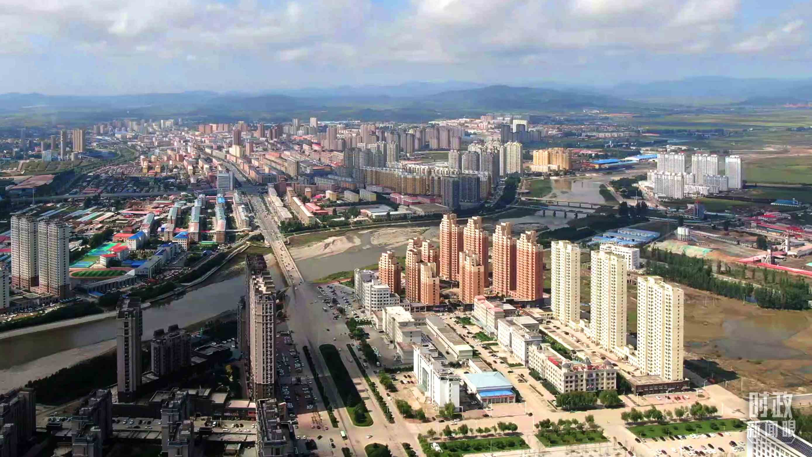 △尚志市境內(nèi)水網(wǎng)發(fā)達(dá)，螞蟻河、大泥河等穿境而過(guò)。（總臺(tái)央視記者張耿生拍攝）
