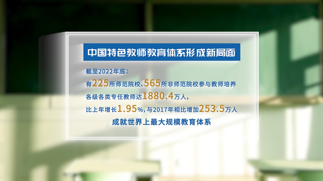 開學(xué)第一課丨【總書記的教書育人觀】建設(shè)教育強(qiáng)國(guó)，健全中國(guó)特色教師教育體系