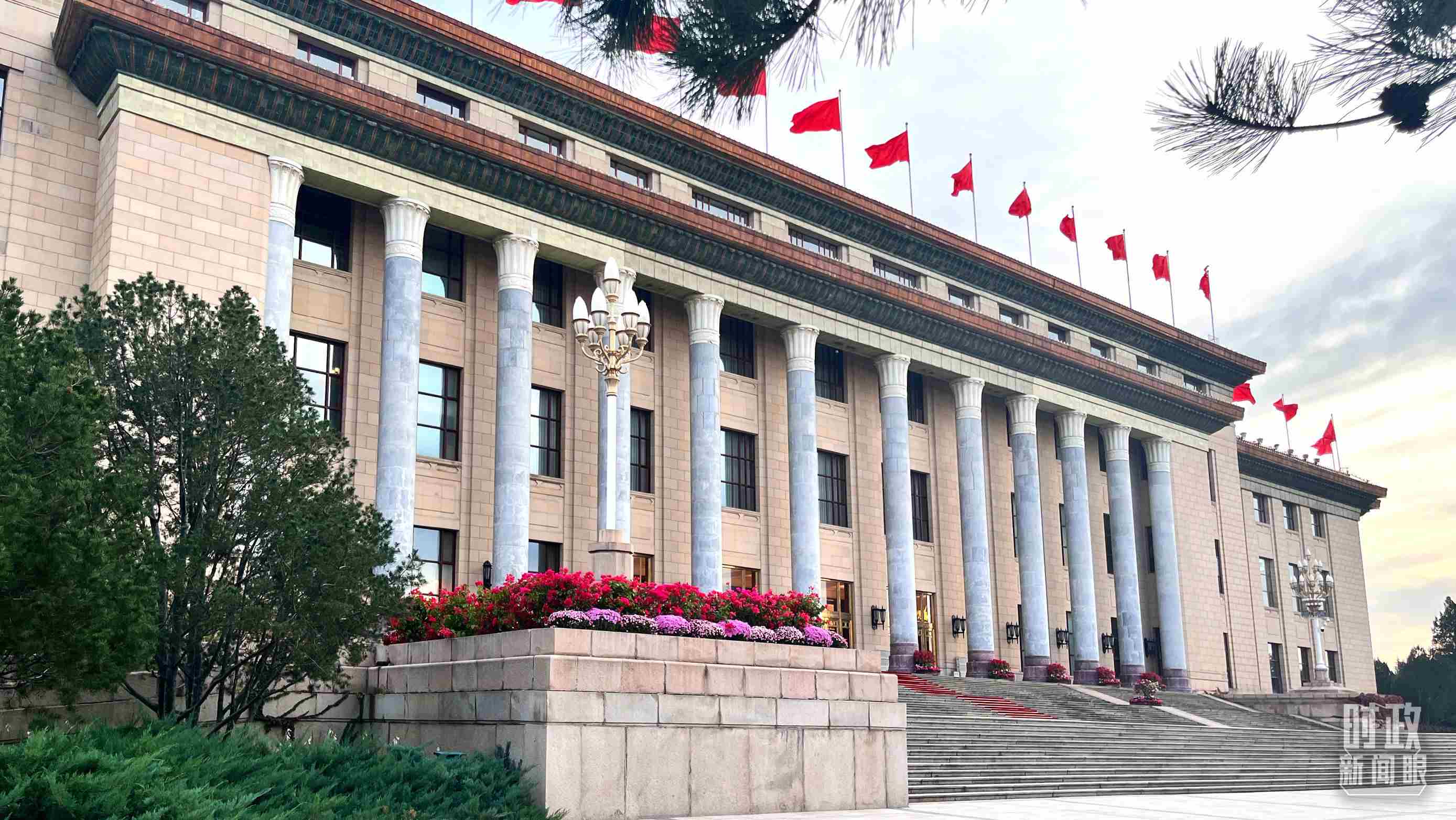 △10月18日，5場會談會見在北京人民大會堂舉行。（總臺央視記者張垚拍攝）