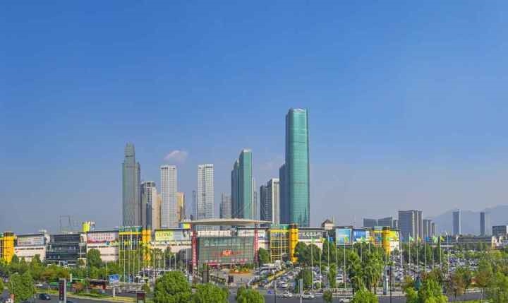 義烏城市風(fēng)貌。義烏市委宣傳部供圖