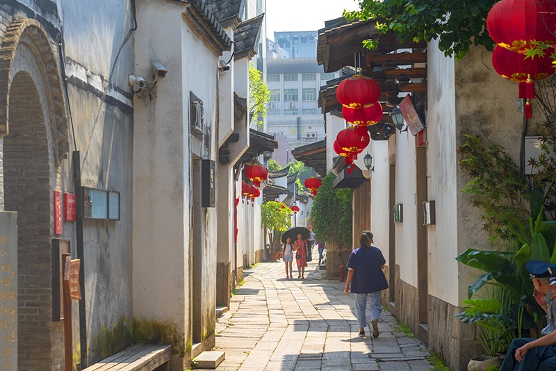 2019年6月28日，福建福州，三坊七巷風(fēng)光。