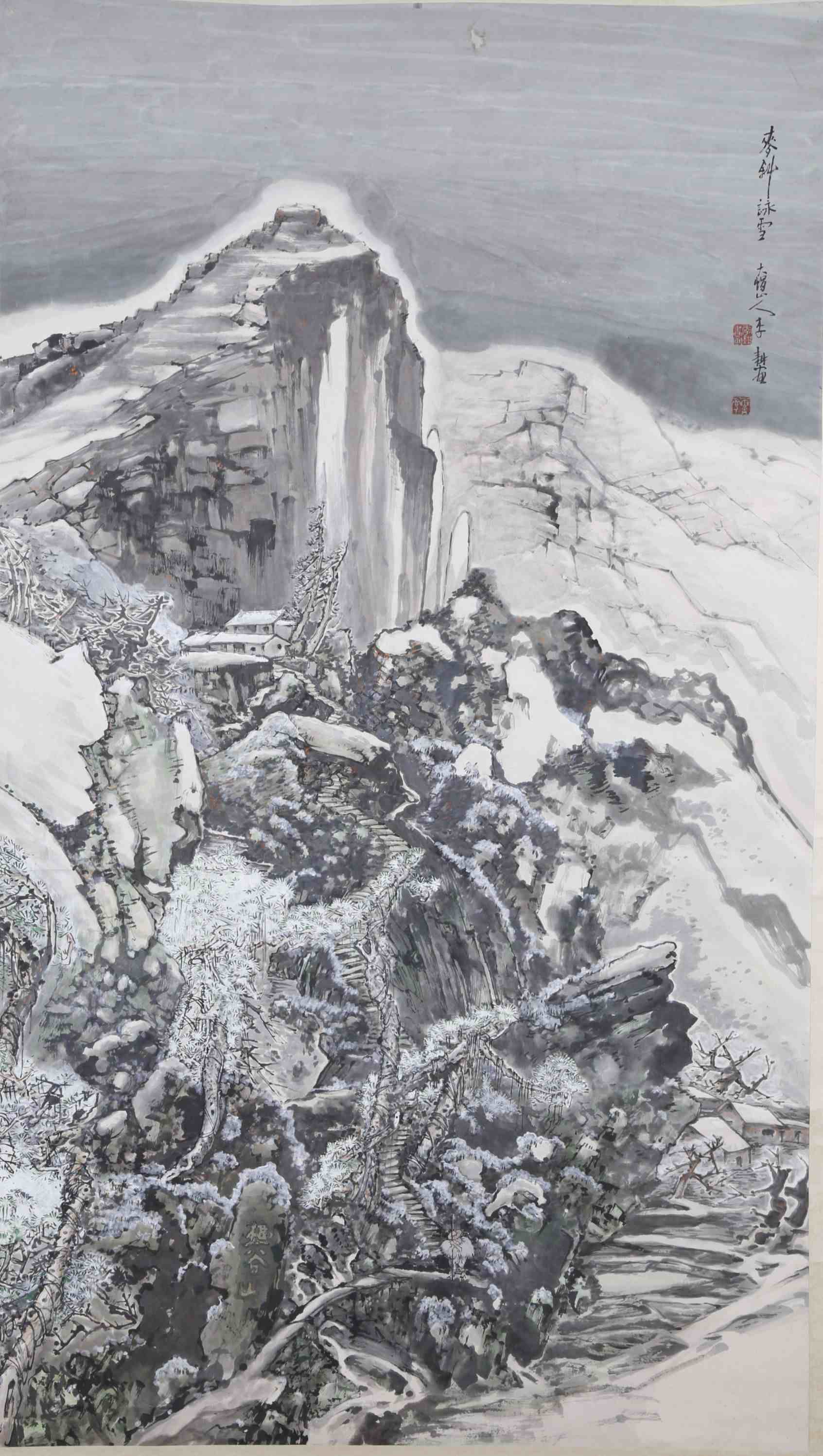 李耕畫(huà)作。(仙游縣博物館供圖)