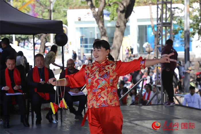 活動現(xiàn)場。人民網(wǎng) Ernesto Domínguez攝