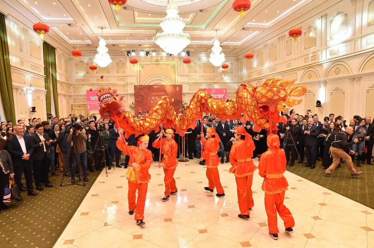 活動現(xiàn)場。中國駐阿拉木圖總領(lǐng)館供圖