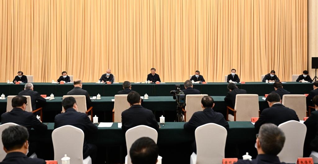 2023年5月11日至12日，習(xí)近平總書記在河北考察，主持召開深入推進(jìn)京津冀協(xié)同發(fā)展座談會并發(fā)表重要講話。新華社記者 李學(xué)仁 攝