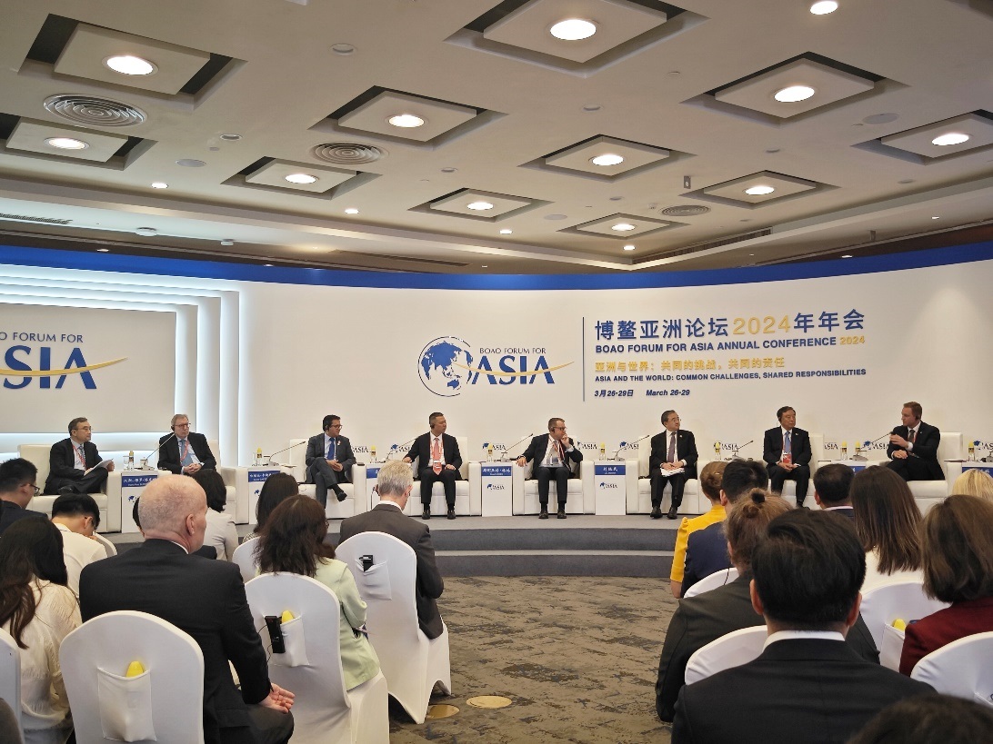 博鰲亞洲論壇2024年年會(huì)“加快應(yīng)對(duì)氣候變化行動(dòng)”分論壇。