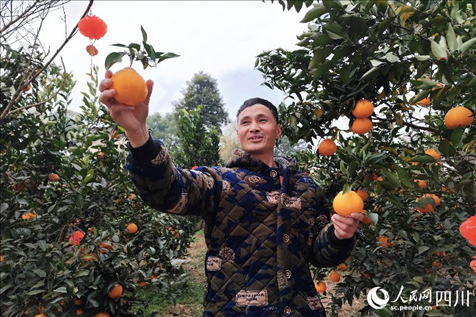 鐵牛村村民趙光進。人民網(wǎng)記者 朱虹攝