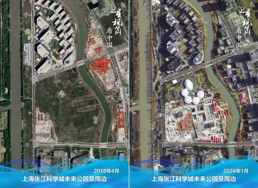 張江科學(xué)城未來(lái)公園從無(wú)到有，將打造代表人工智能發(fā)展最前沿、最高端成果的集中展示區(qū)、產(chǎn)業(yè)集聚區(qū)。