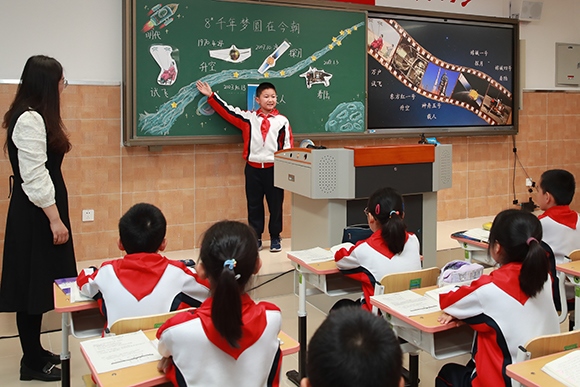 活動現(xiàn)場。 北京市東城區(qū)教工委供圖