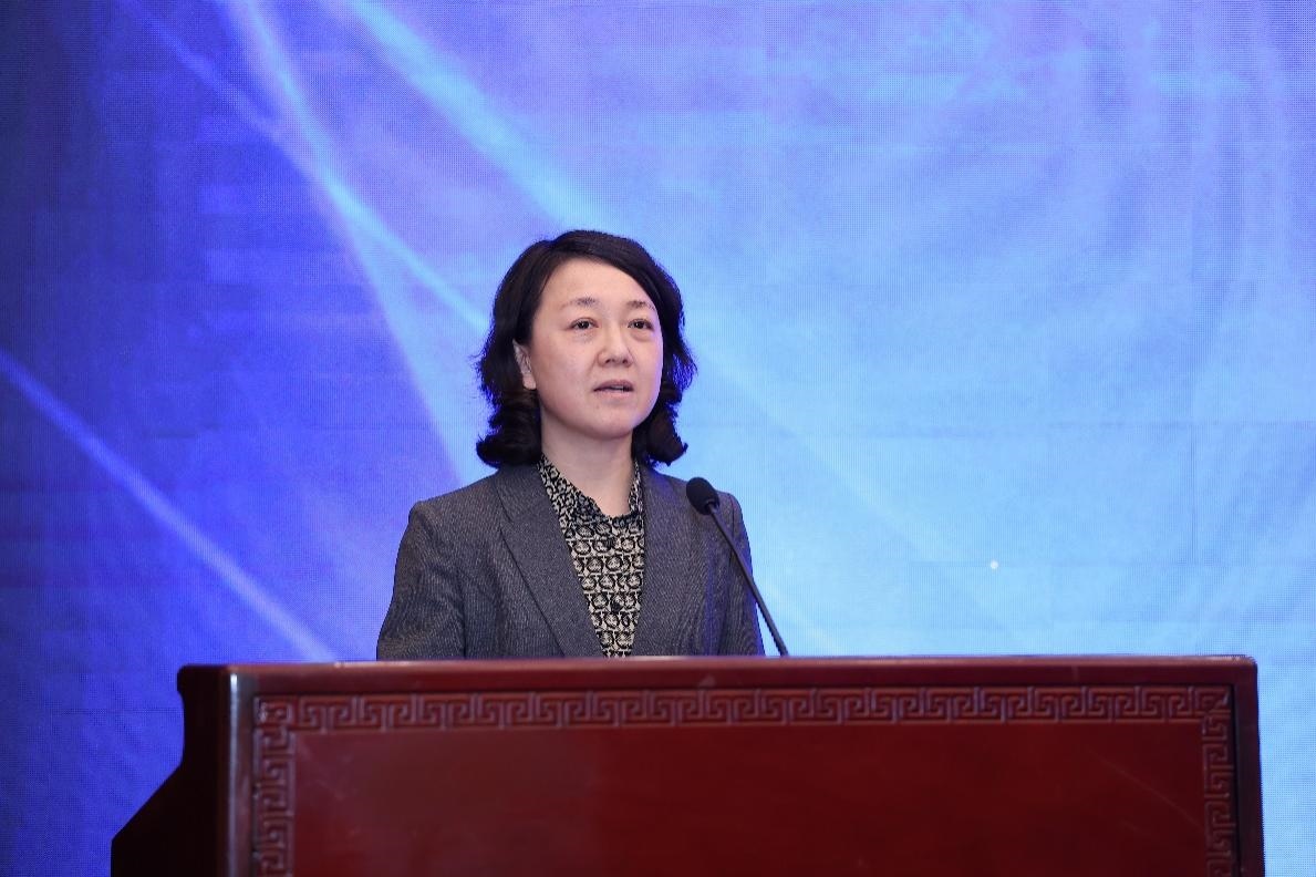 中華全國新聞工作者協(xié)會黨組成員、書記處書記吳兢致辭。主辦方供圖