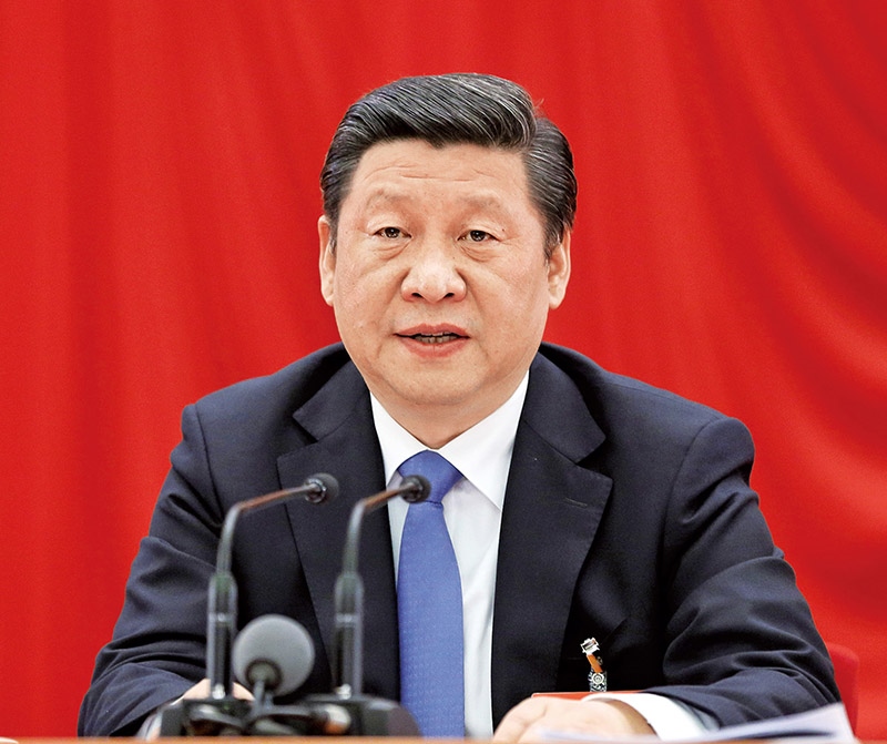 中國(guó)共產(chǎn)黨第十八屆中央委員會(huì)第三次全體會(huì)議，于2013年11月9日至12日在北京舉行。全會(huì)由中央政治局主持，中央委員會(huì)總書(shū)記習(xí)近平作重要講話。 新華社記者 蘭紅光/攝