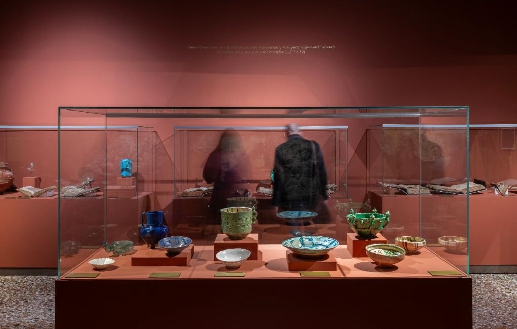 威尼斯總督府“馬可·波羅的世界”展現(xiàn)場。受訪機(jī)構(gòu)供圖