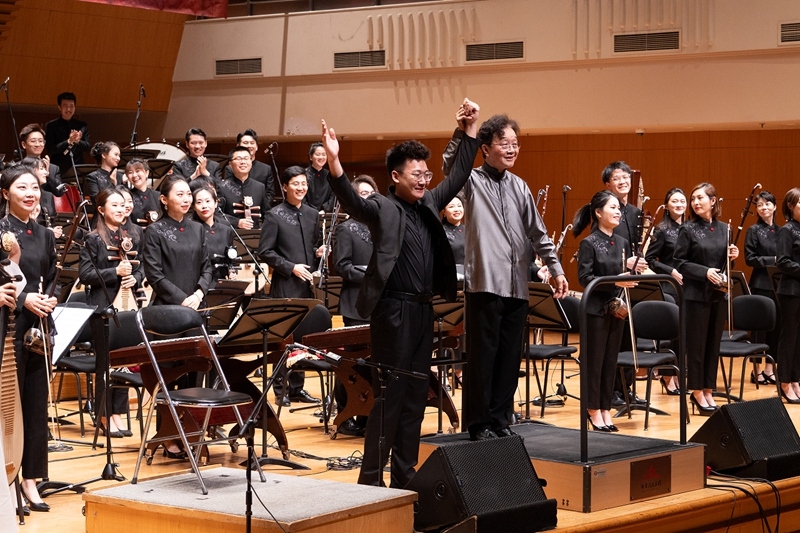 中國音樂學(xué)院第四屆學(xué)生管弦樂作曲比賽決賽音樂會上演。校方供圖