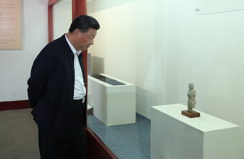 2021年5月12日，習(xí)近平總書記在河南省南陽市考察東漢醫(yī)學(xué)家張仲景的墓祠紀(jì)念地醫(yī)圣祠。