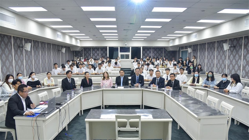泰國博仁大學(xué)會(huì)場。中泰文化教育研究中心供圖