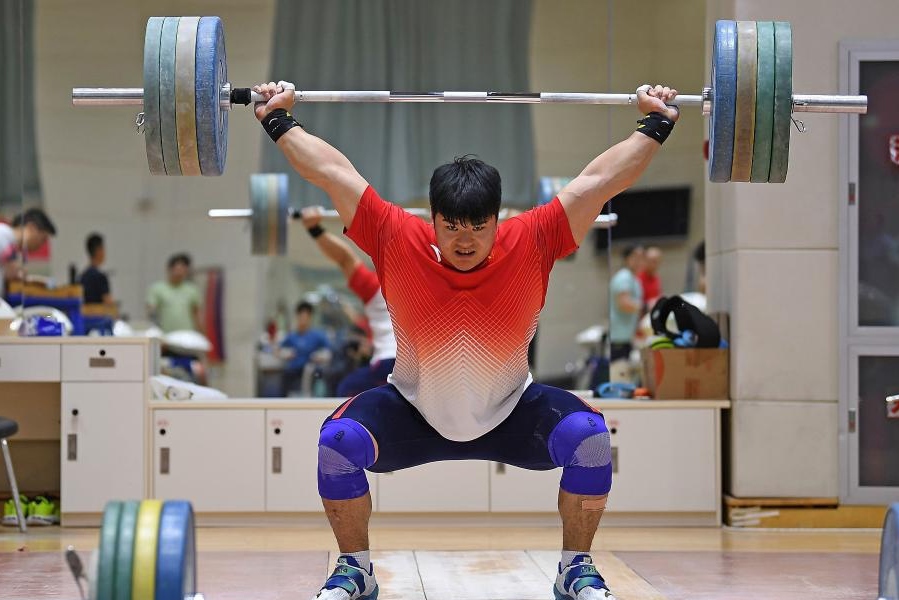 5月10日，國(guó)家隊(duì)選手劉煥華在訓(xùn)練中。新華社記者 侯昭康 攝