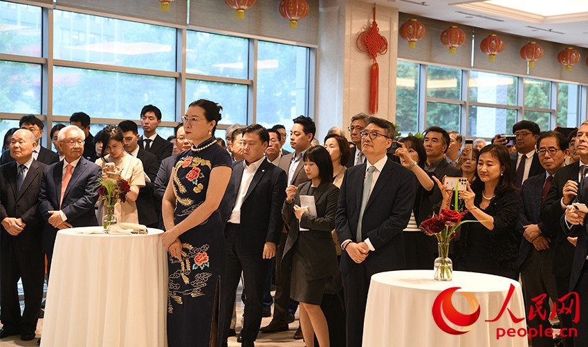 招待會現(xiàn)場。人民網(wǎng) 李帆攝
