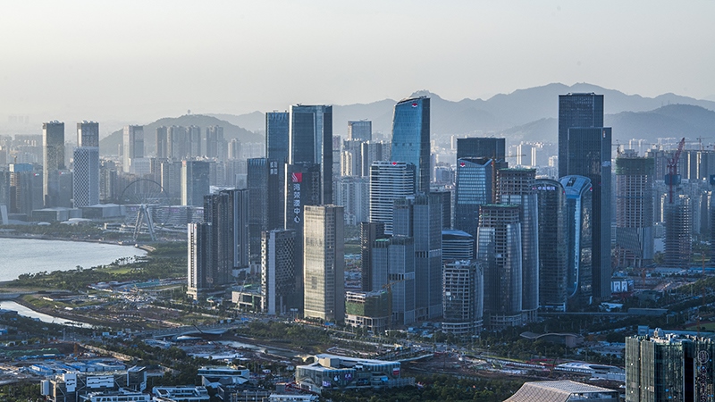圖為深圳前海城市風(fēng)光。