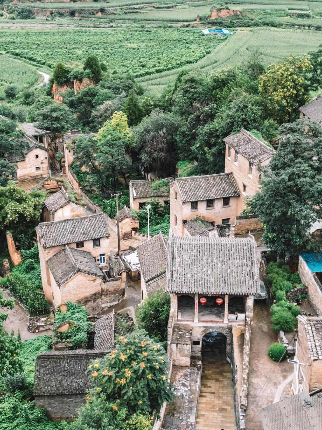高平市永寧寨村，有許多明清建筑。王劍攝