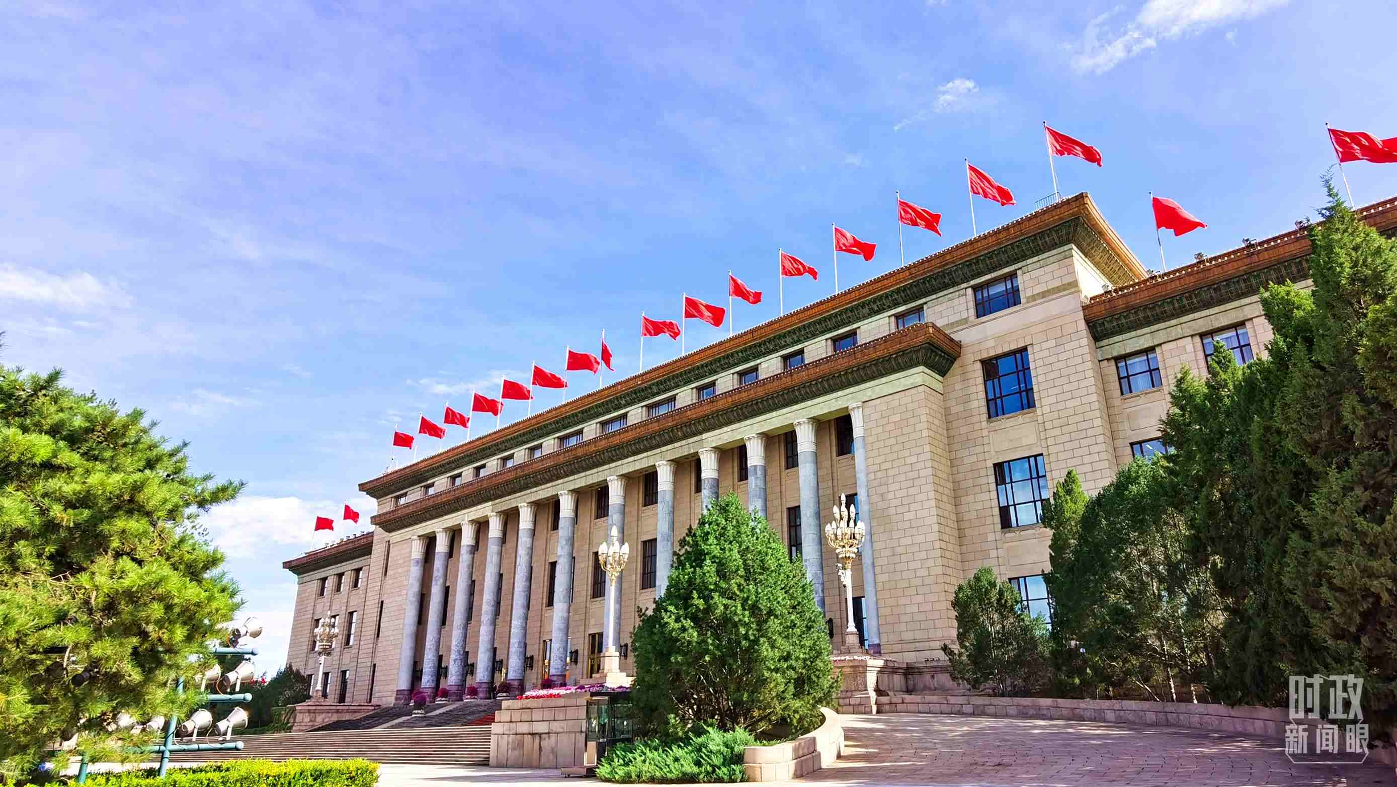 9月6日的人民大會(huì)堂。（總臺(tái)央視記者郭鴻拍攝）