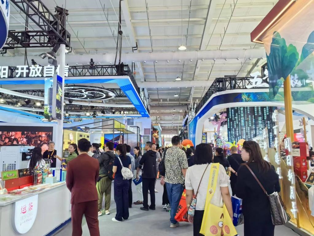 圖為2024年服貿(mào)會展區(qū)現(xiàn)場。 新華社記者 魏玉坤 攝