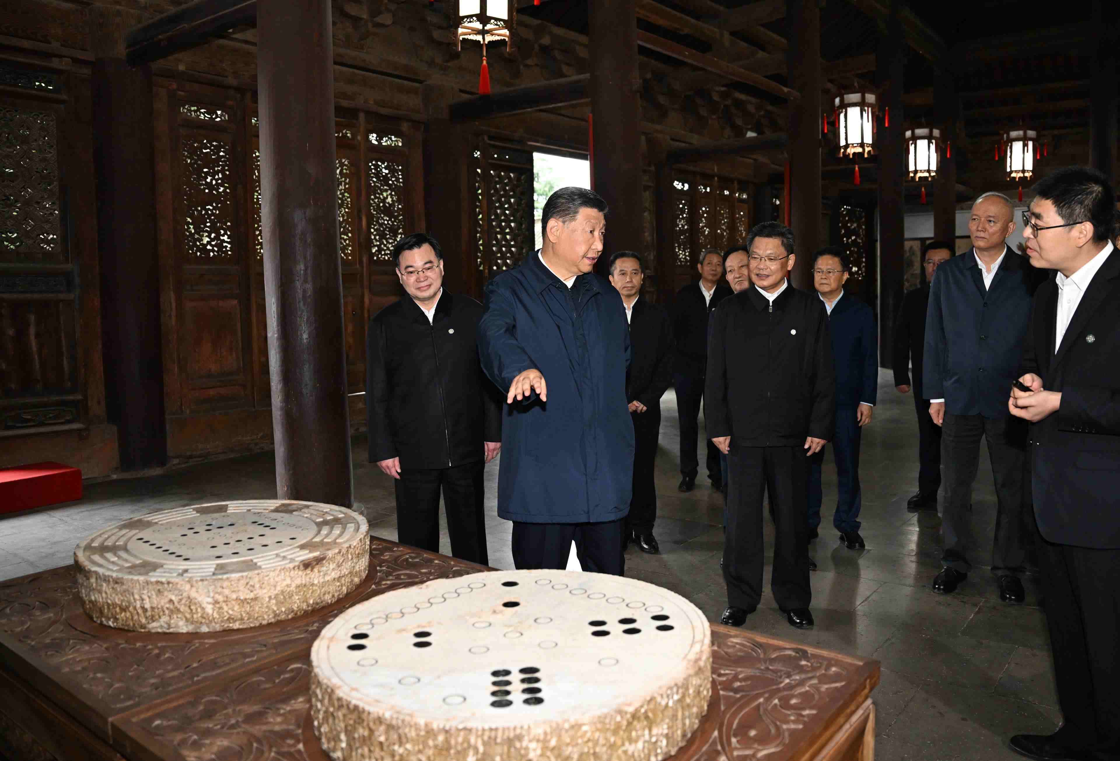 2024年9月10日，習(xí)近平總書記在甘肅天水考察了全國(guó)重點(diǎn)文物保護(hù)單位伏羲廟。