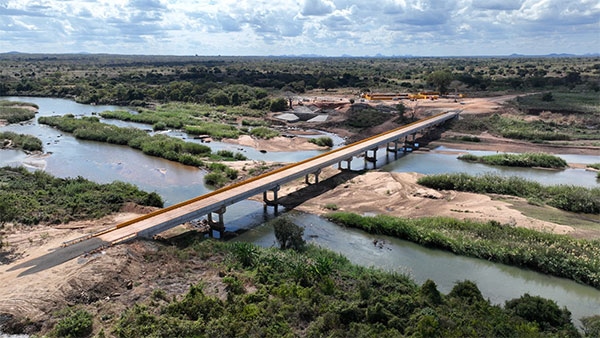 莫桑比克魯里奧大橋。中國電建供圖