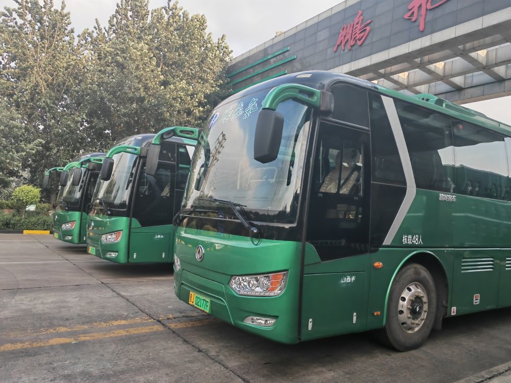 2024年9月4日拍攝的鵬飛集團(tuán)的氫能大巴車。新華社記者 王勁玉 攝