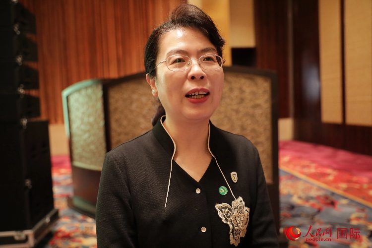 北京外國語大學(xué)亞洲學(xué)院院長、中國馬來研究中心主任蘇瑩瑩教授接受人民網(wǎng)采訪。人民網(wǎng) 王婧攝