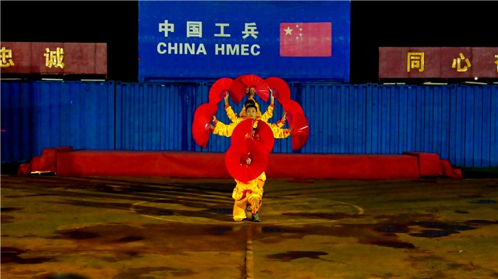 中國傳統(tǒng)文化節(jié)目表演。孫千攝