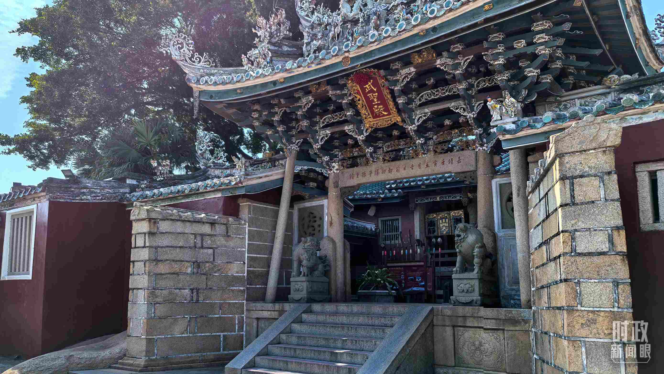 △關帝文化產業(yè)園。（總臺央視記者陸泓宇拍攝）