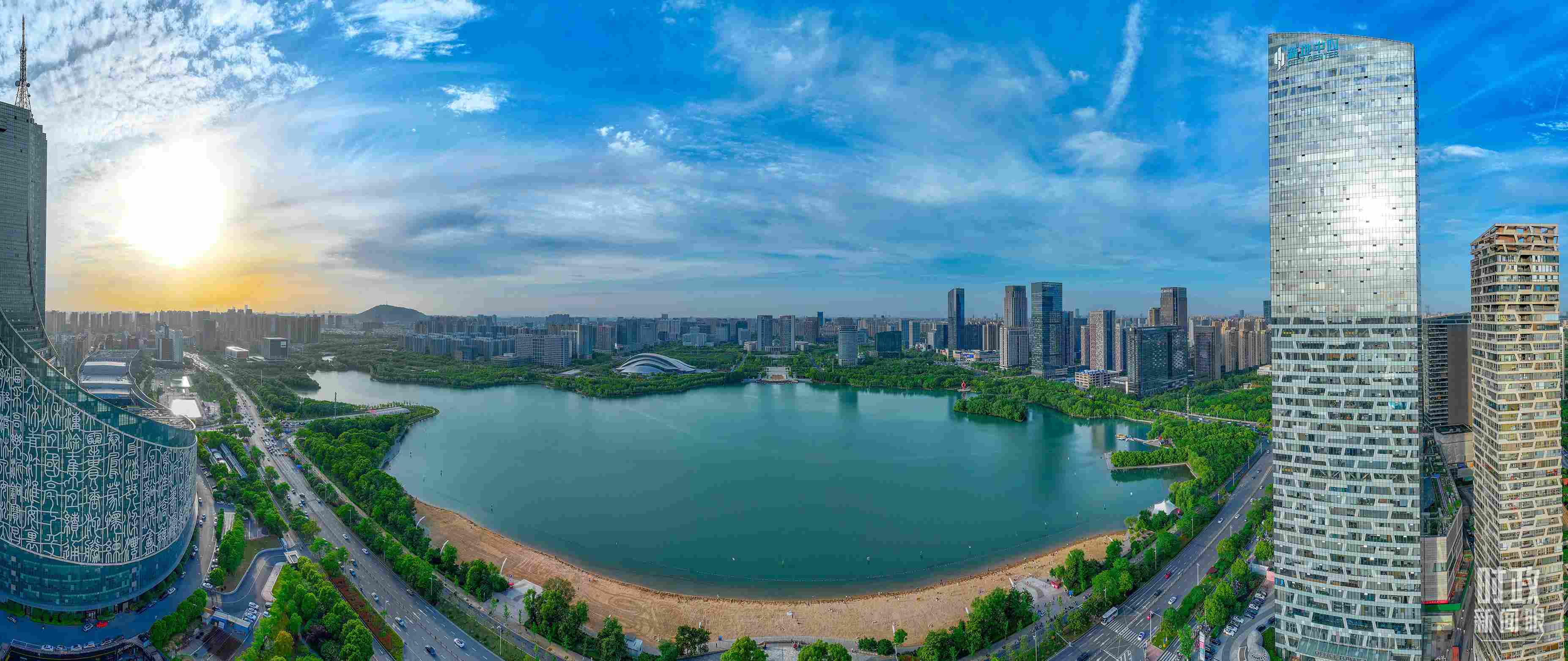 △安徽省合肥市。（合肥市蜀山區(qū)融媒體中心葛慶釗供圖）