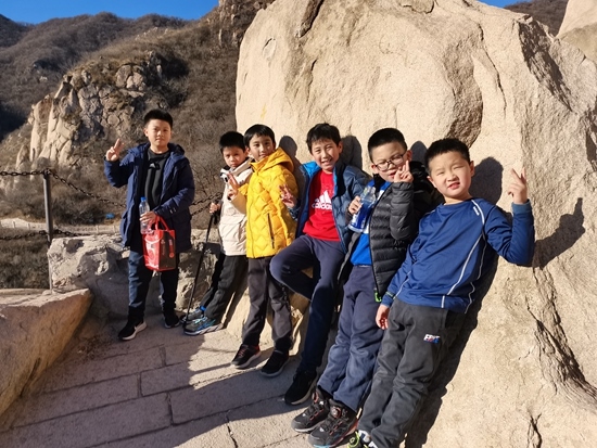 登山隊員供圖。