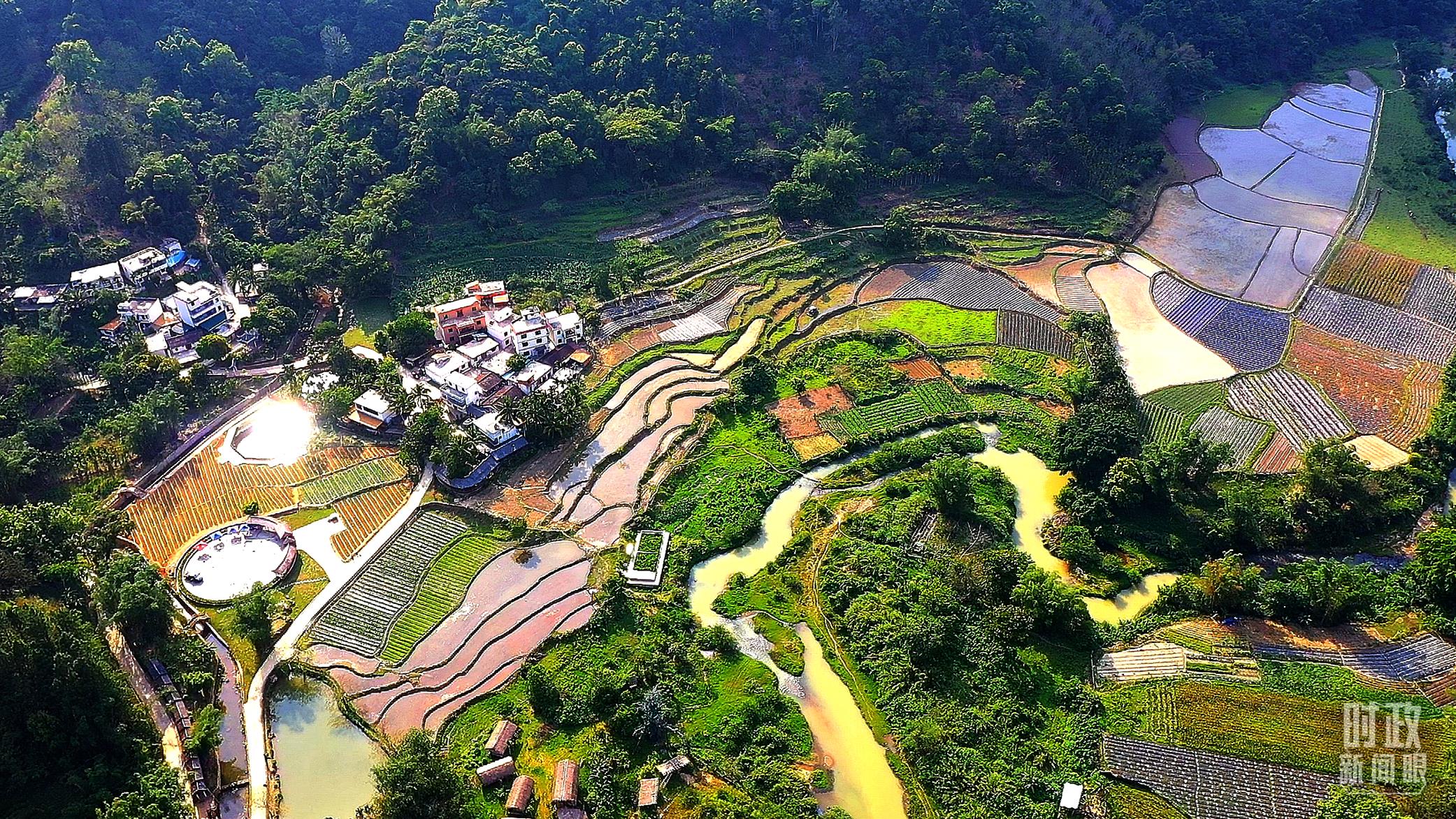 海南省五指山市水滿鄉(xiāng)毛納村。（總臺(tái)央視記者劉琦拍攝）