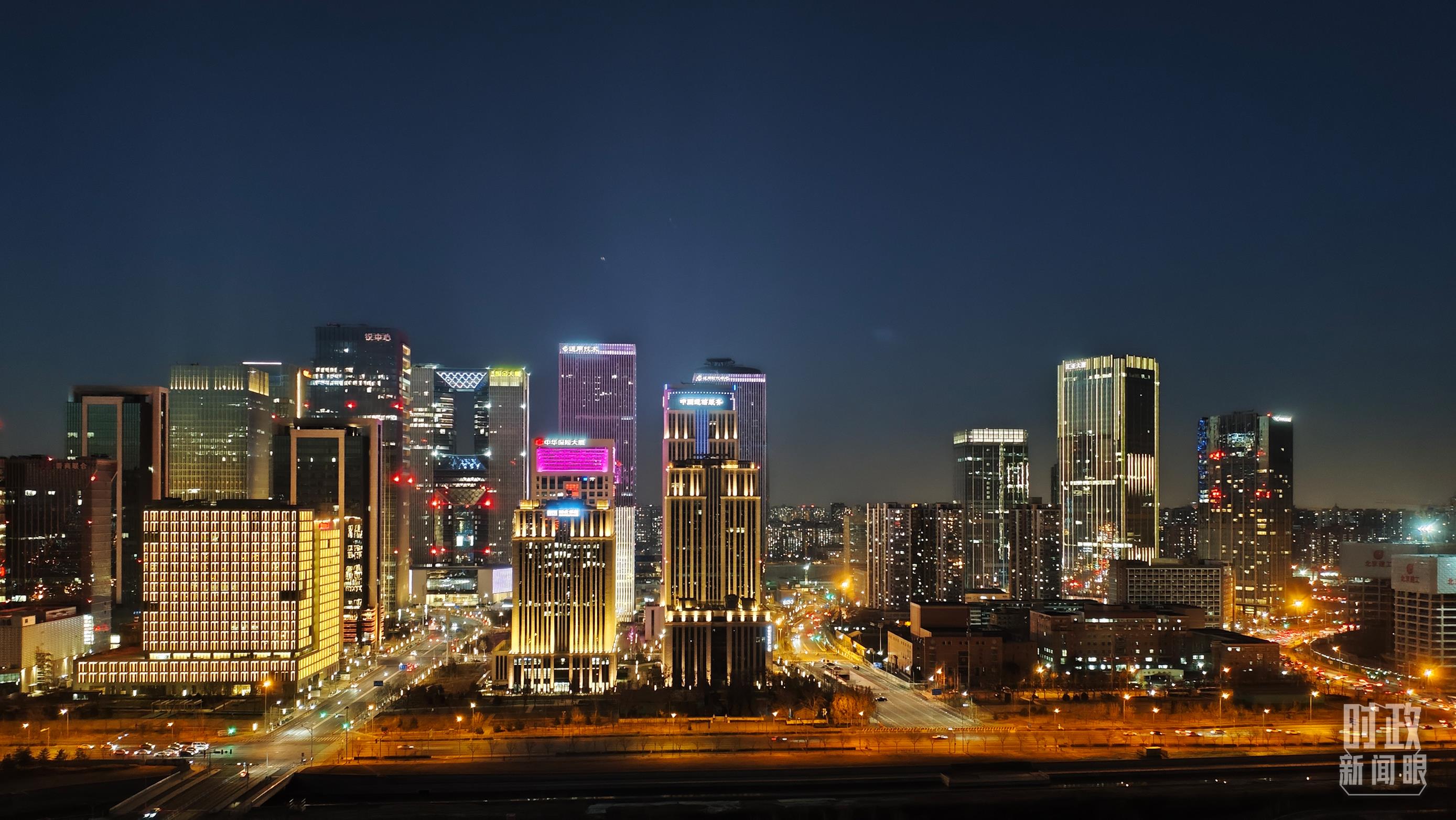 △北京麗澤商務(wù)區(qū)。（總臺央視記者薛冠南拍攝）