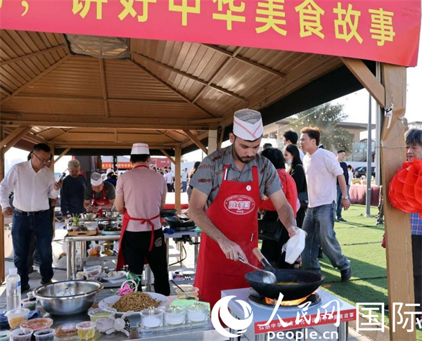 參賽一景。人民網(wǎng)記者管克江攝