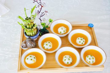 參賽作品“白雪尋蓮”。主辦方供圖
