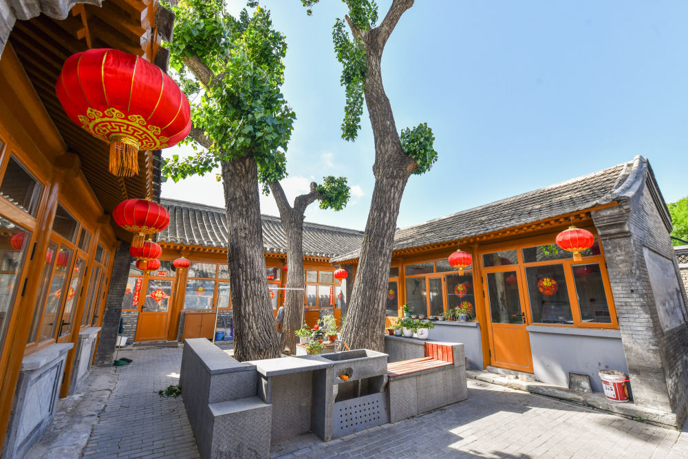 草廠胡同景觀。（受訪者供圖）