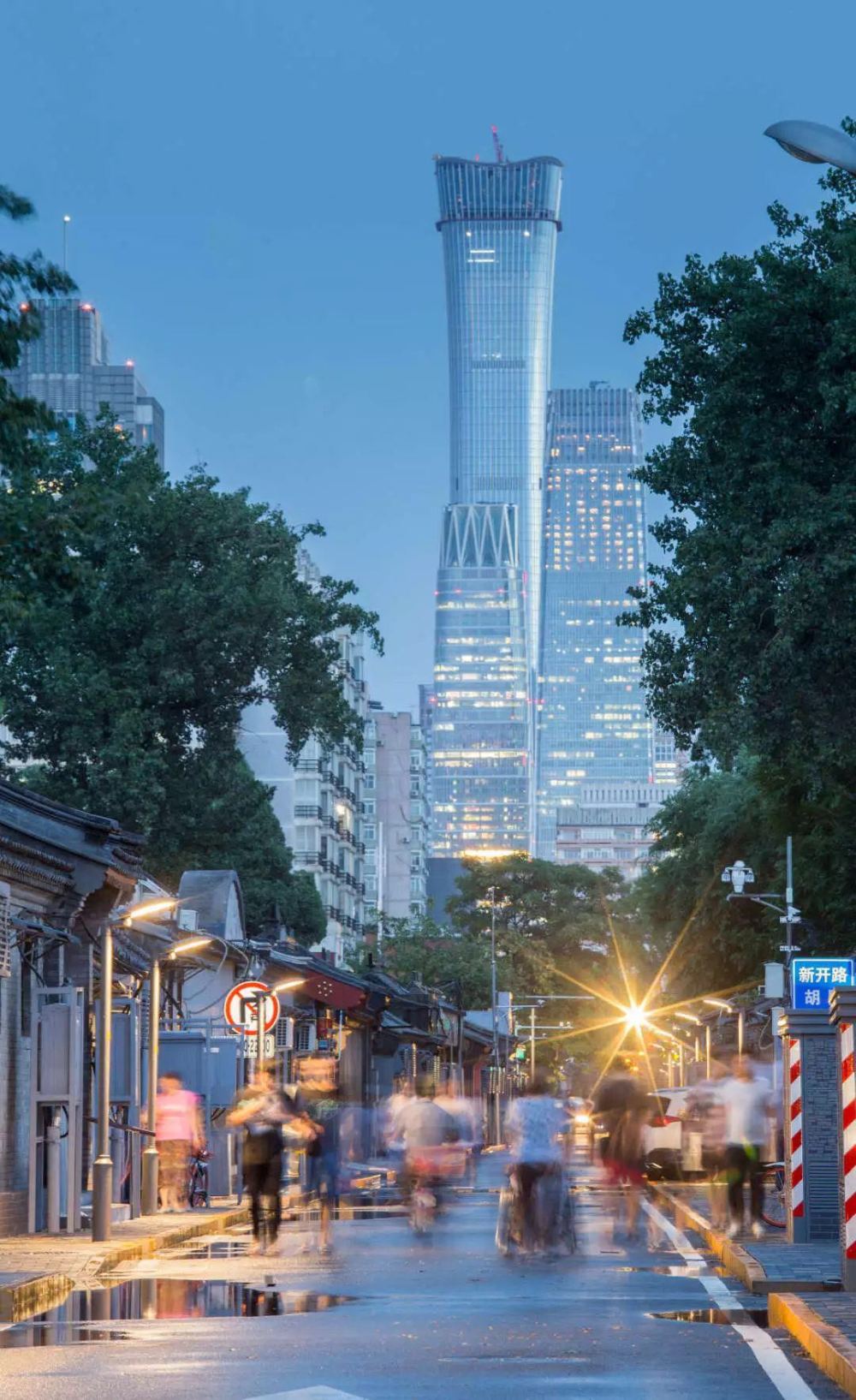 西總布胡同景觀。（受訪者供圖）